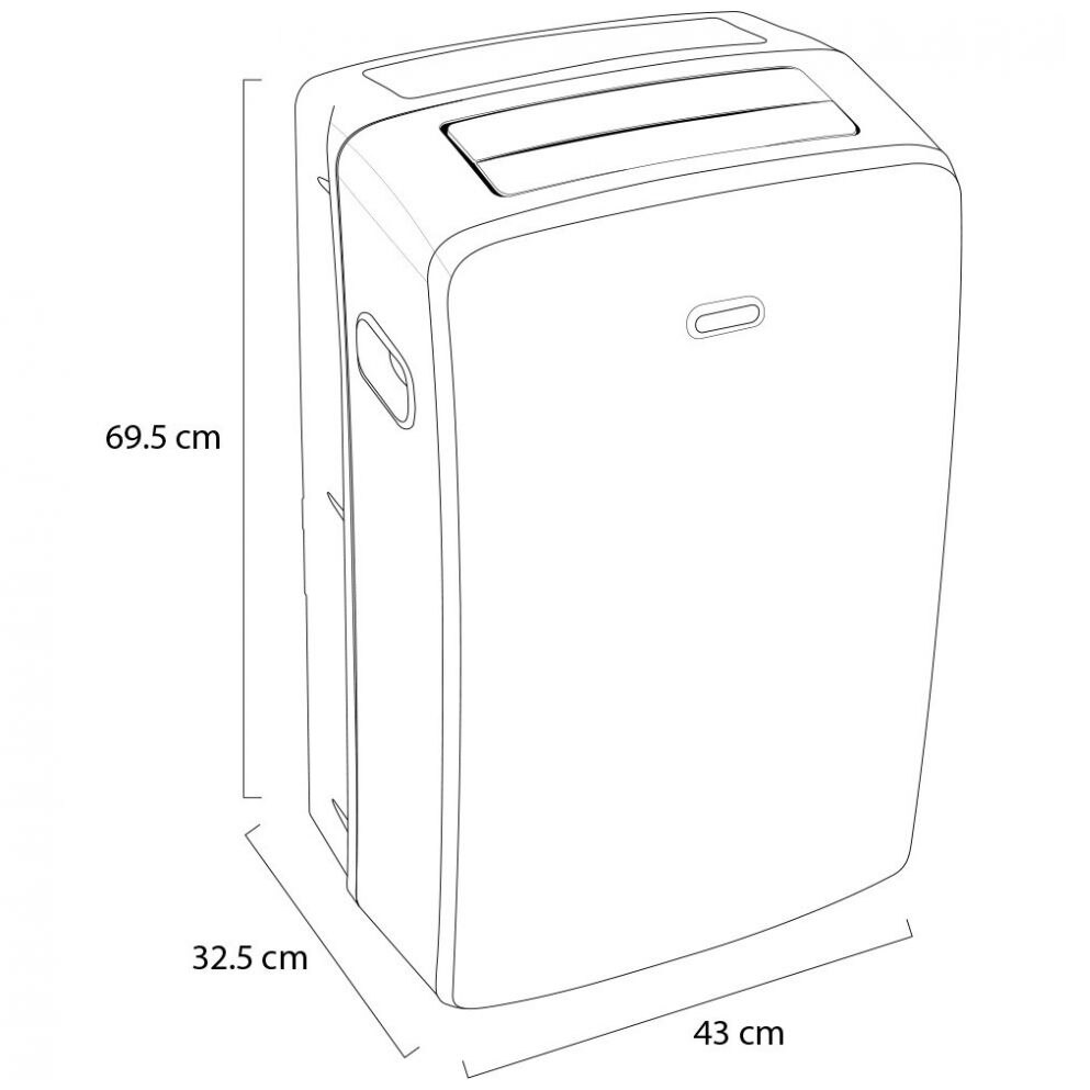 Aire Portable Frío Lp1217Gsr LG