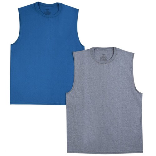 Camiseta 2 Pack Hanes para Hombre Modelo Elo 2601S01S01