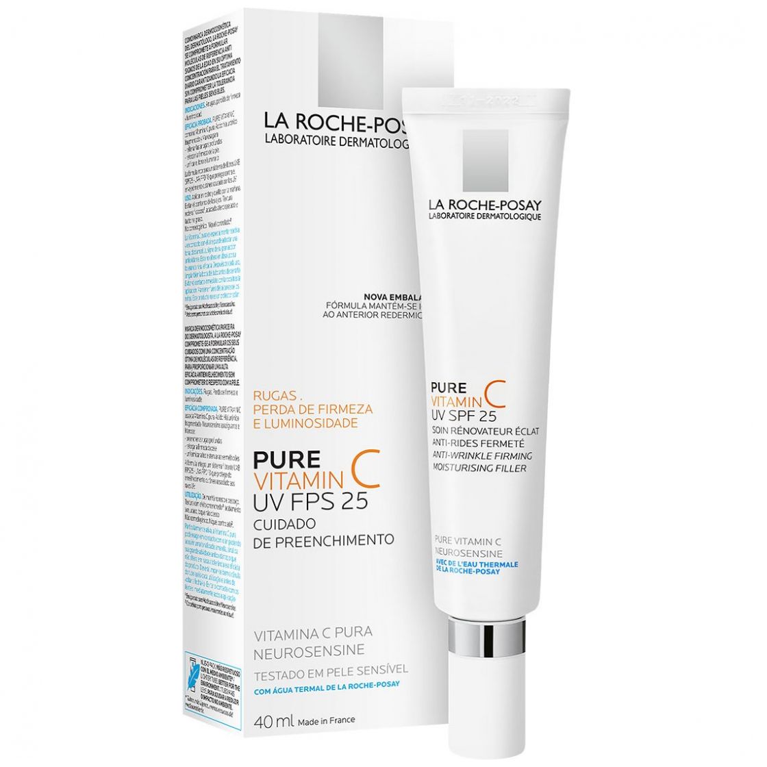 La Roche Posay Redermic Hyalu C Uv FPS 25 Crema De Día Antiarrugas 40 ml image number 0