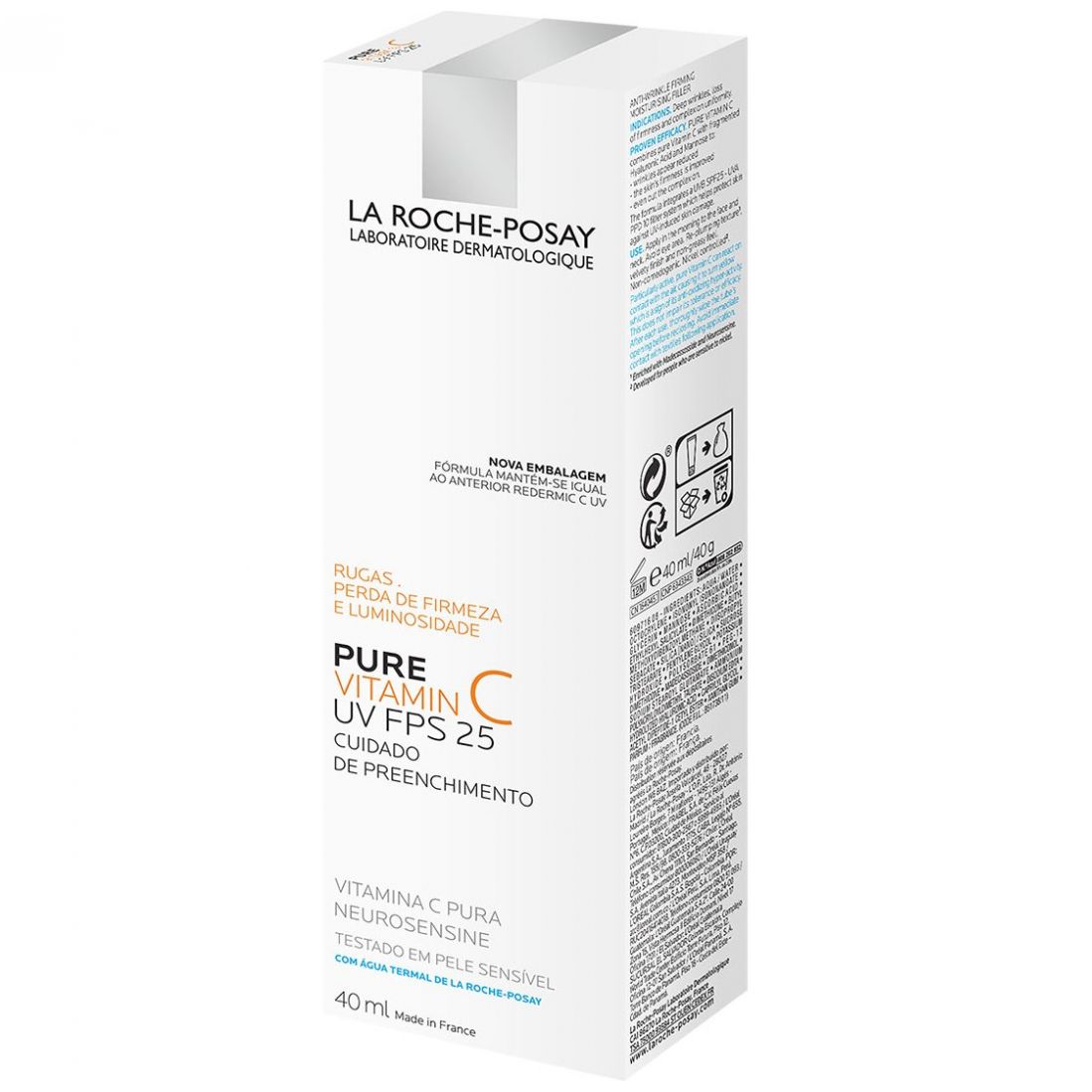 La Roche Posay Redermic Hyalu C Uv FPS 25 Crema De Día Antiarrugas 40 ml image number 1