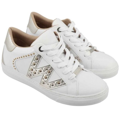 Tenis con Silueta Tipo Low Sport Color Blanco Combinado Westies