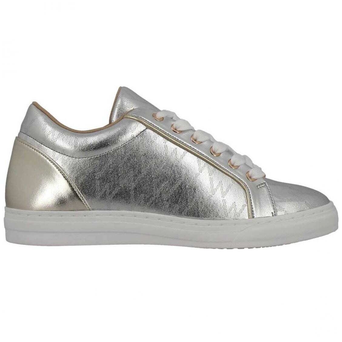 Tenis color plata hot sale