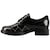 Zapato Tipo Men Style con Fijaci&oacute;n de Agujeta, Color Negro Westies