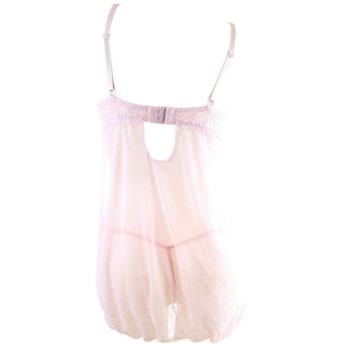 Baby Doll Rosa de Encaje Couture