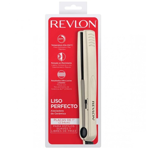 Revlon Essentials Alaciadora de Cer&aacute;mica de 1'' White