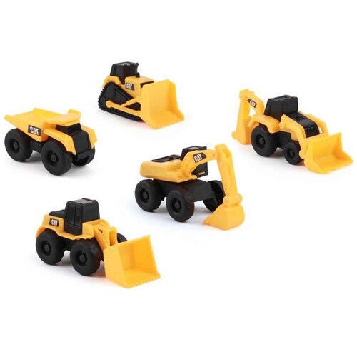 Set Maquinas Pequeñas  5 Pack de Construcción Cat