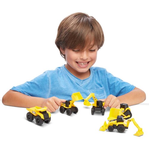 Set Maquinas Pequeñas  5 Pack de Construcción Cat