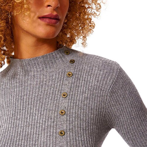 Su&eacute;ter con Aplicaci&oacute;n Good &amp; Cool para Dama