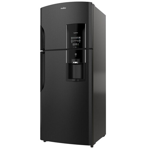 Refrigerador Mabe Top Mount Black Stainless Steel 19 Pies Rms510Icmrp0