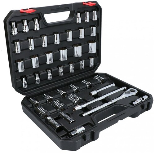 Juego de Dados y Accesorios Combinados 42 Pz 1/2" Urrea