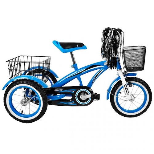 Triciclo Azul para Niño Tiky-Spkypy  R12