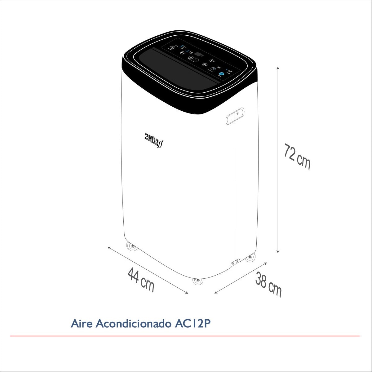 Aire Acondicionado Portátil Krüger