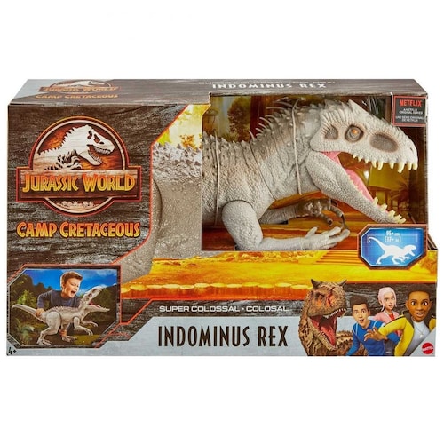 Dinosaurio de Juguete Indominus Rex Super Colosal Jurassic World  Jurassic World