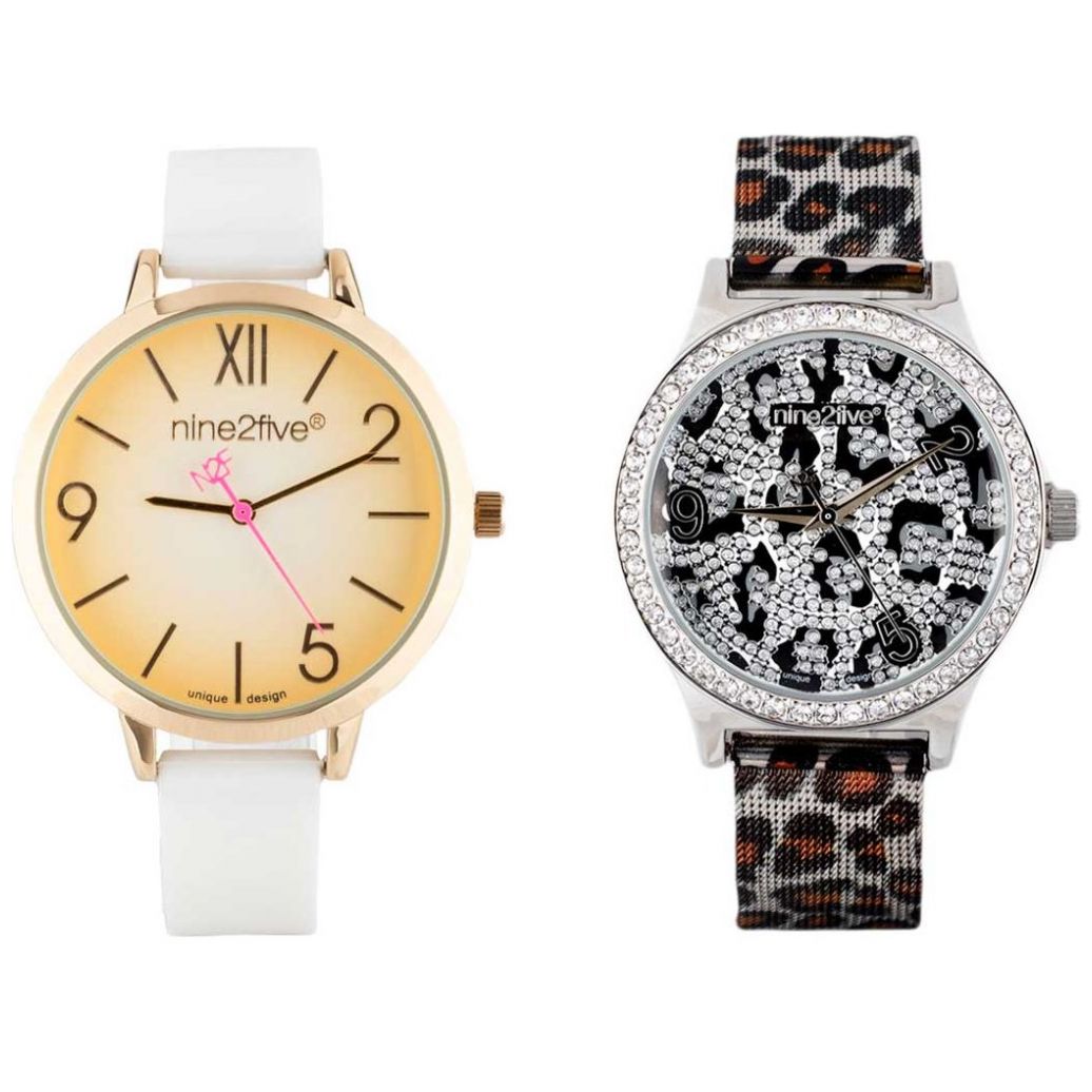 Set de Relojes Nine To Five para Mujer Modelo Elo Afw1919Desaw