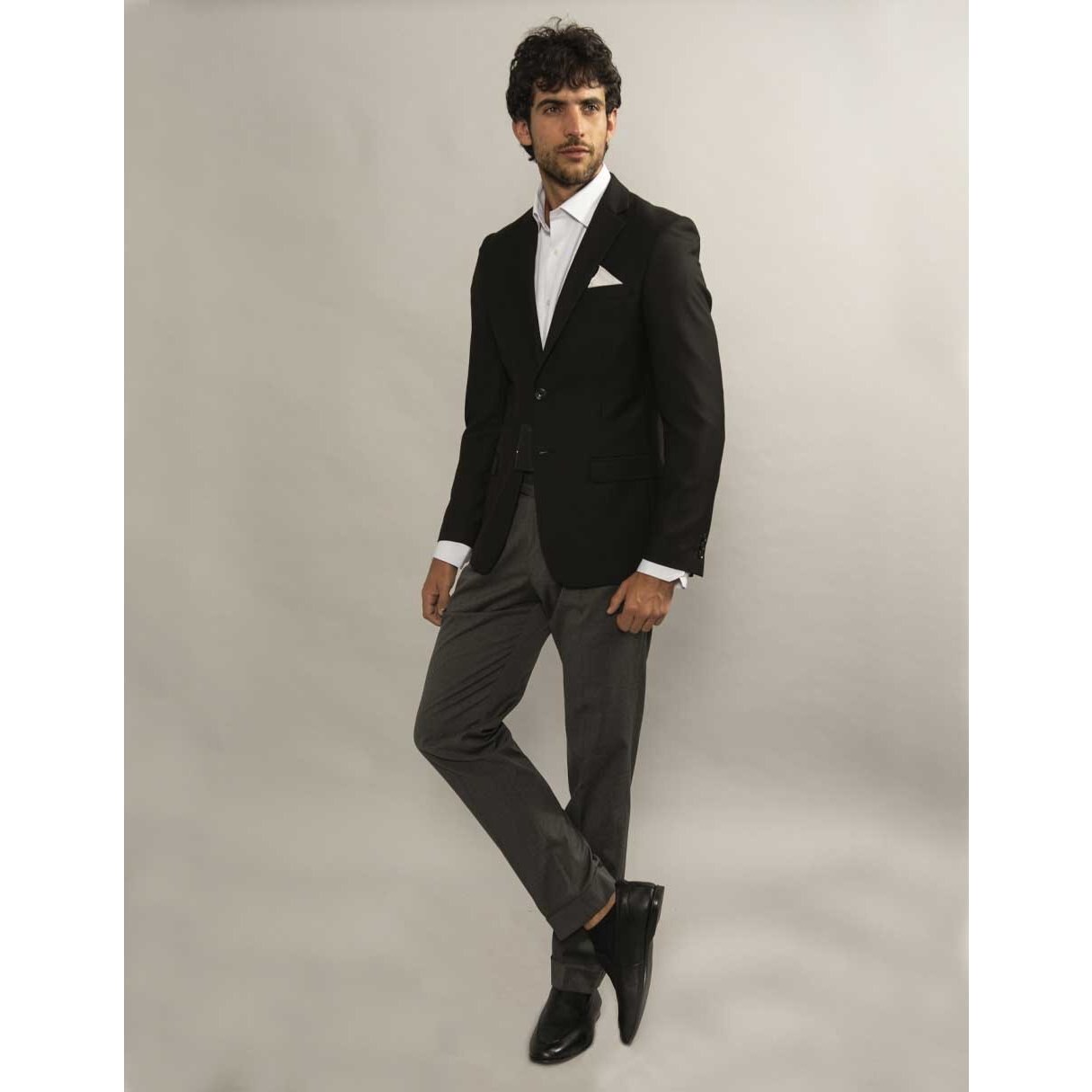 Saco slim fit para caballero manhattan modelo mhoi19ame05-01 - Sears