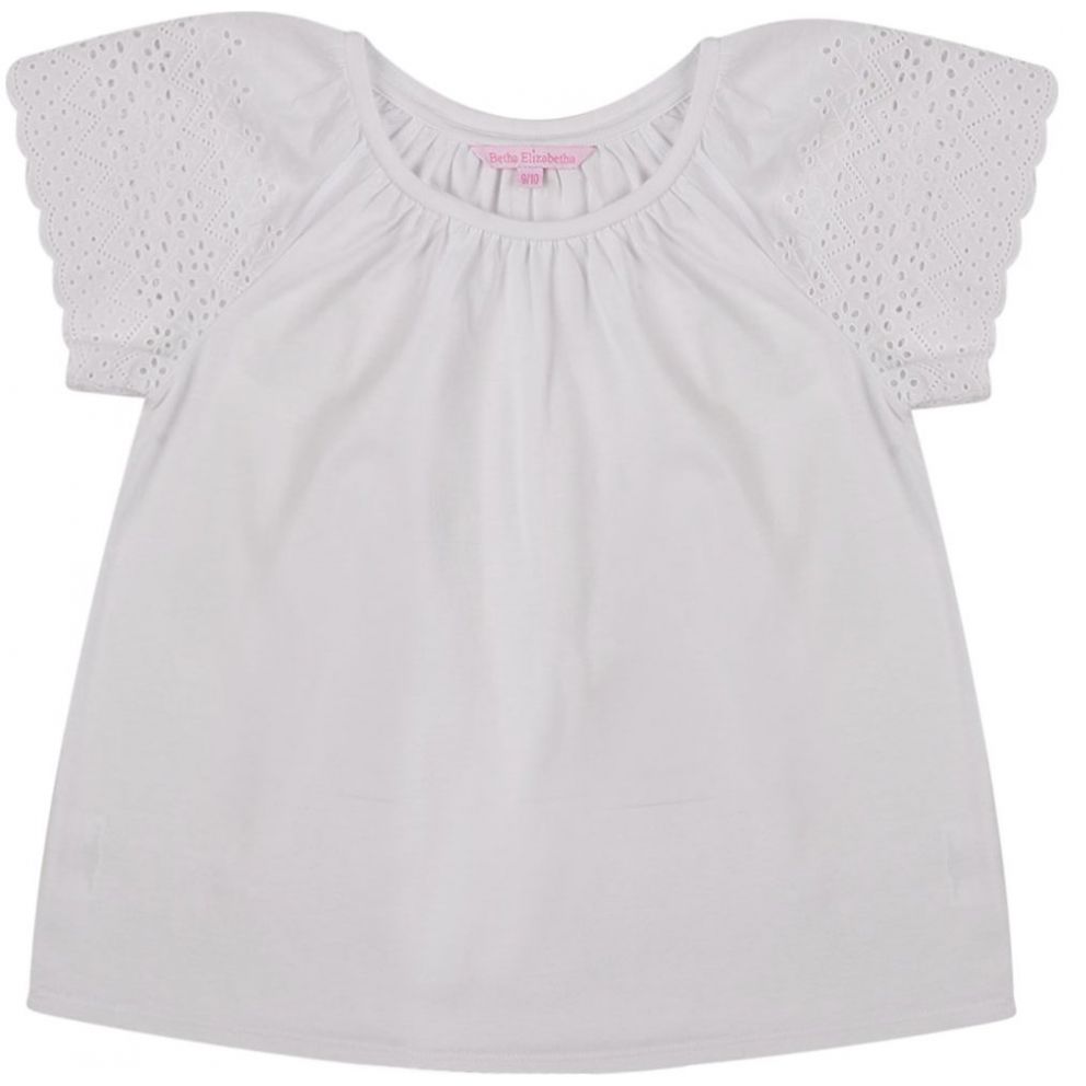 Playera Tira Bordada Bethaelizabetha Be121-En4813 para Niña