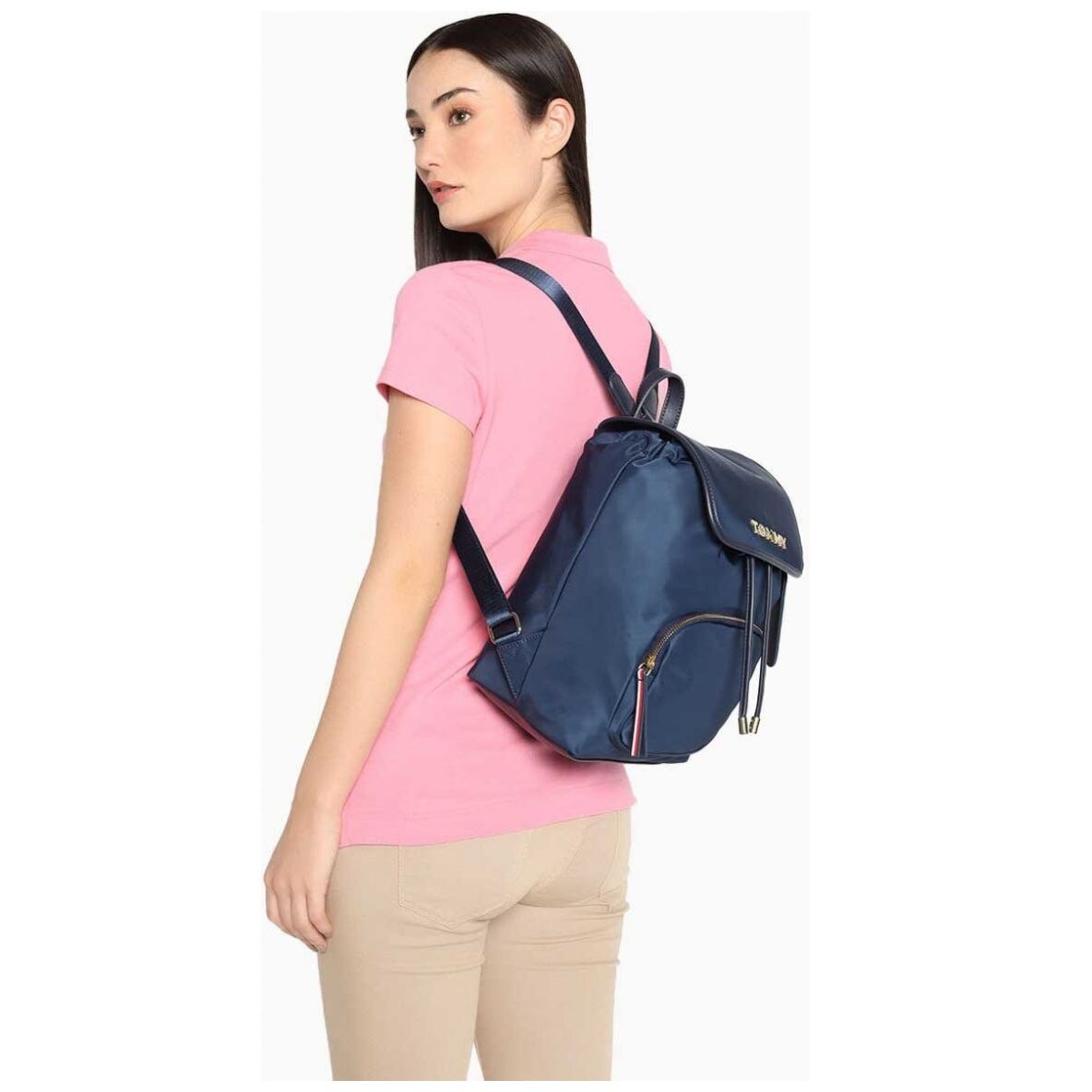 Mochila tommy store hilfiger azul