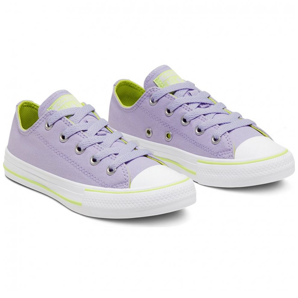 Converse lila outlet niña