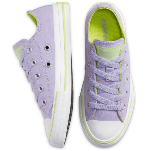 Tenis Choclo T-17-22.5 Converse Modelo  667791C Lila para Niña