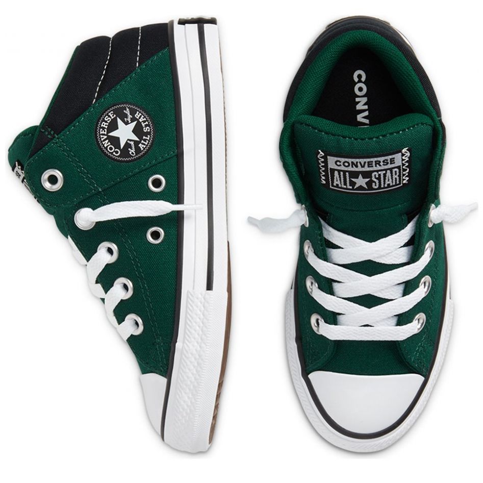 Tenis Bota T 17 22.5 Converse Modelo 668438C Verde Combinado para Nino