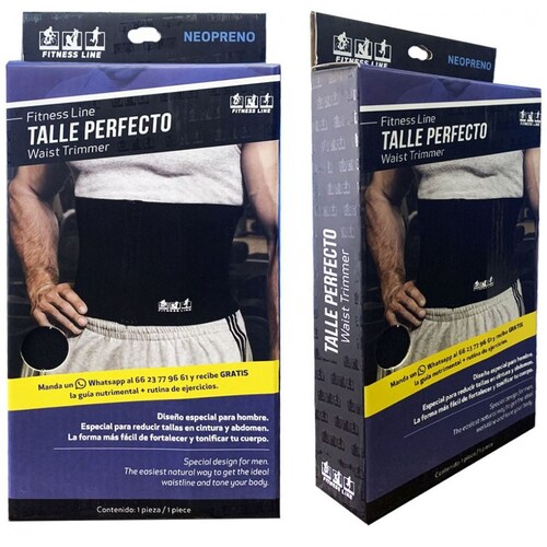 Faja Talle Perfecto 25 Cm Grande Fitness Line