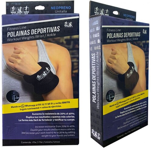 Polaina Aerobica 3 Lbs Fitness Line