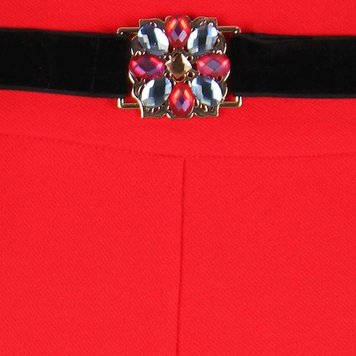 Pantalón Corte Amplio Diseño con Cinturón Basel para Mujer