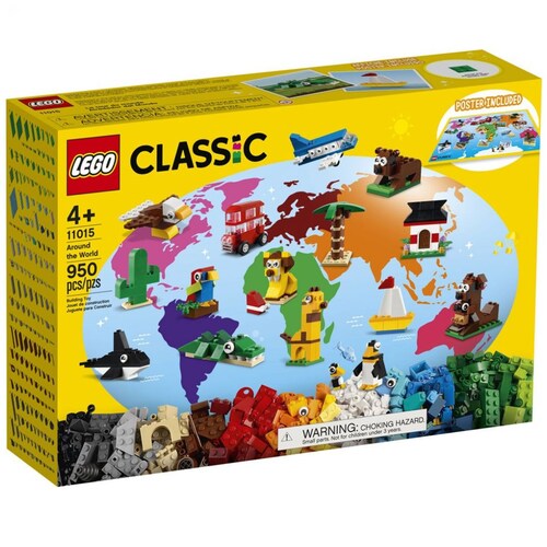 Lego Classic Alrededor Del Mundo