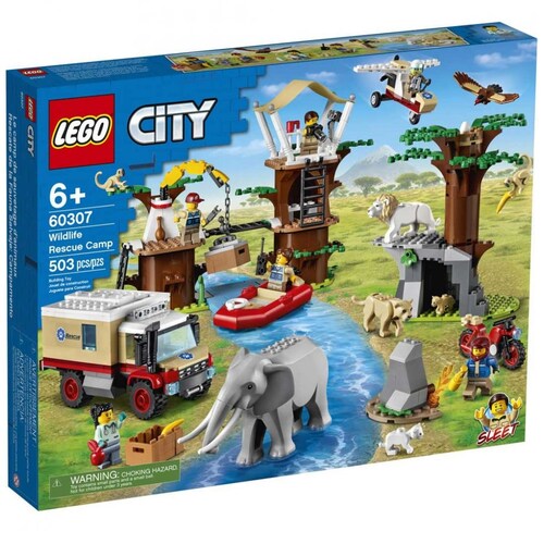 Lego City Rescate de la Fauna Salvaje: Campamento