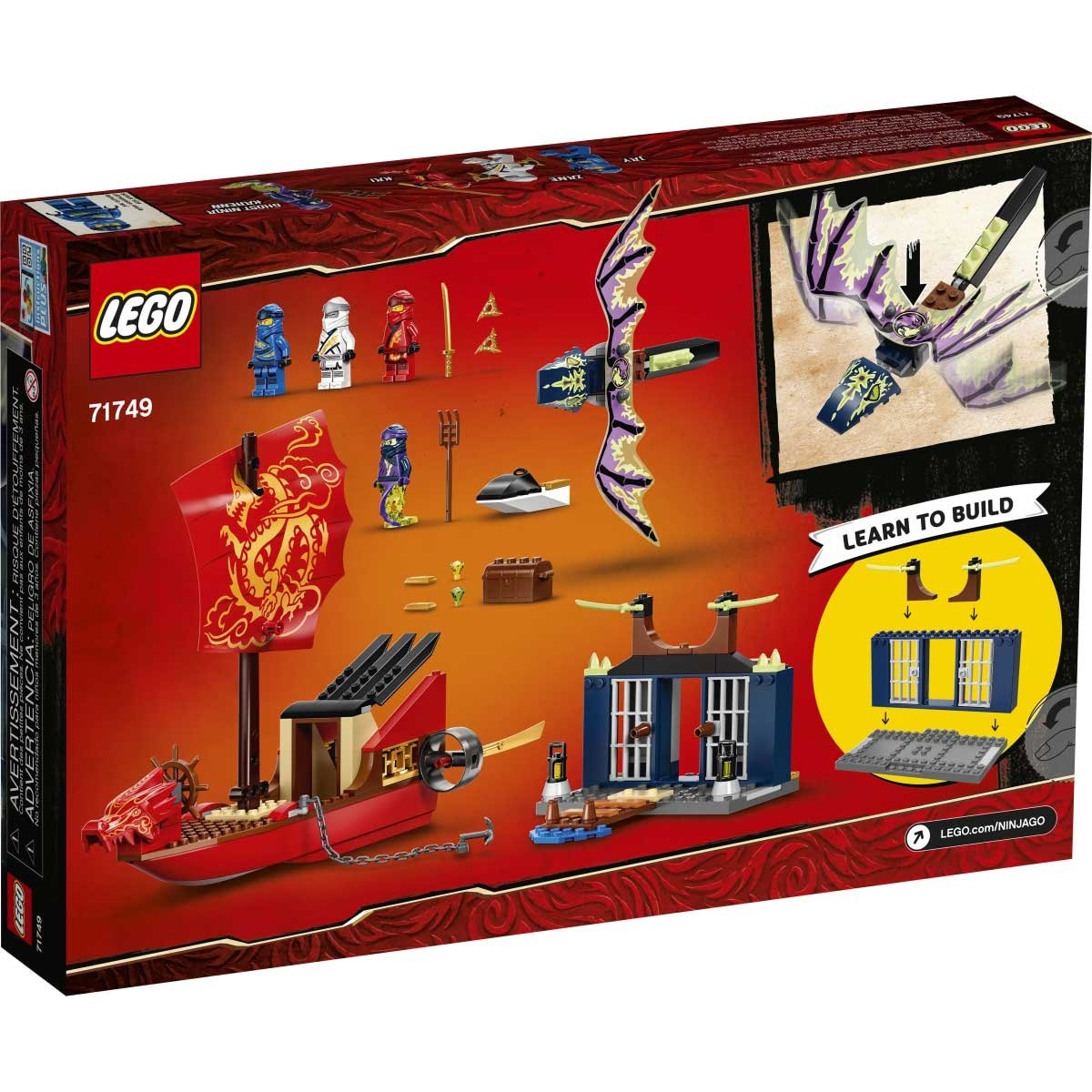 Navio del cheap destino de ninjago