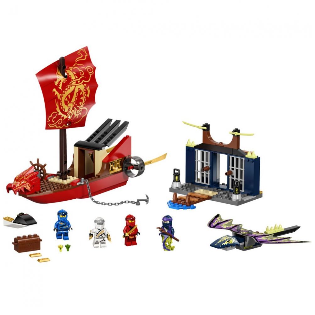 Lego Ninjago Vuelo Final Del Navio Del Destino