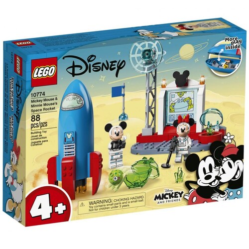 Lego Cohete Espacial Mickey Mouse Y Minnie Mouse