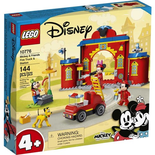 Lego Estación/ Camión Bomberos Mickey Y Sus Amigos