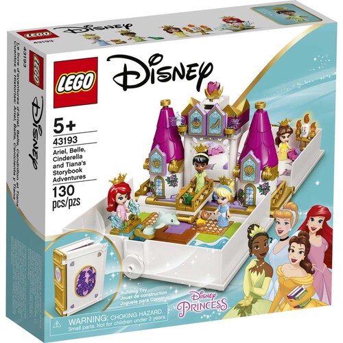 Lego Disney Cuentos Ariel Bella Cenicienta Y Tiana