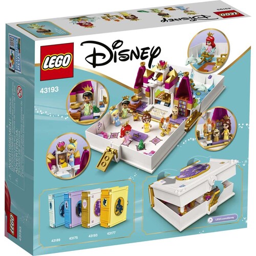 Lego Disney Cuentos Ariel Bella Cenicienta Y Tiana