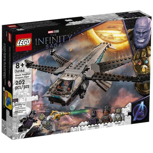 Lego Super Heroes Dragon Flyer de Pantera Negra