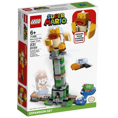 Lego Mario Torre Bamboleante Del Hermano Sumo Jefe