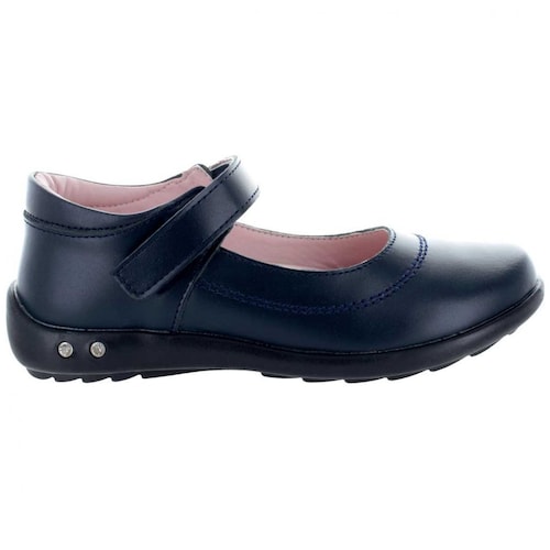 Zapato Ursula Escolar 15-17 Marino Mini Burbujas para  Niña