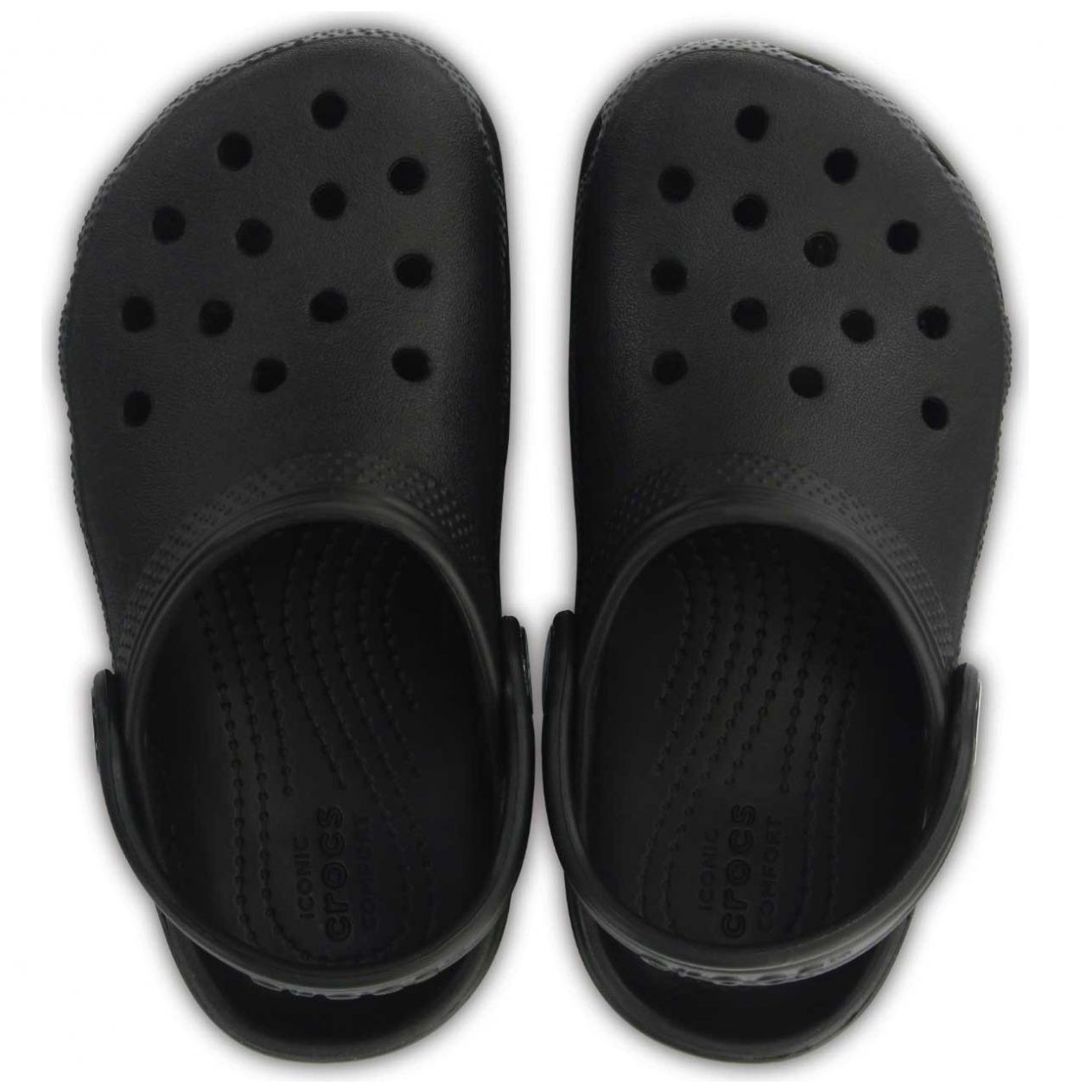 Sueco Classic Clog 15-23 Negro Crocs para Niño