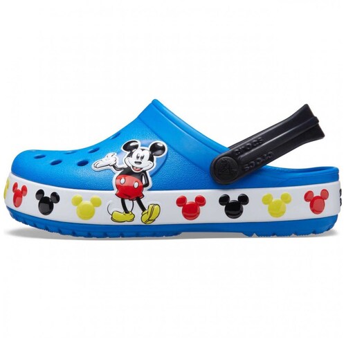 Sueco Fun Lab Disney Mickey 11-21 Azul Crocs para  Niño