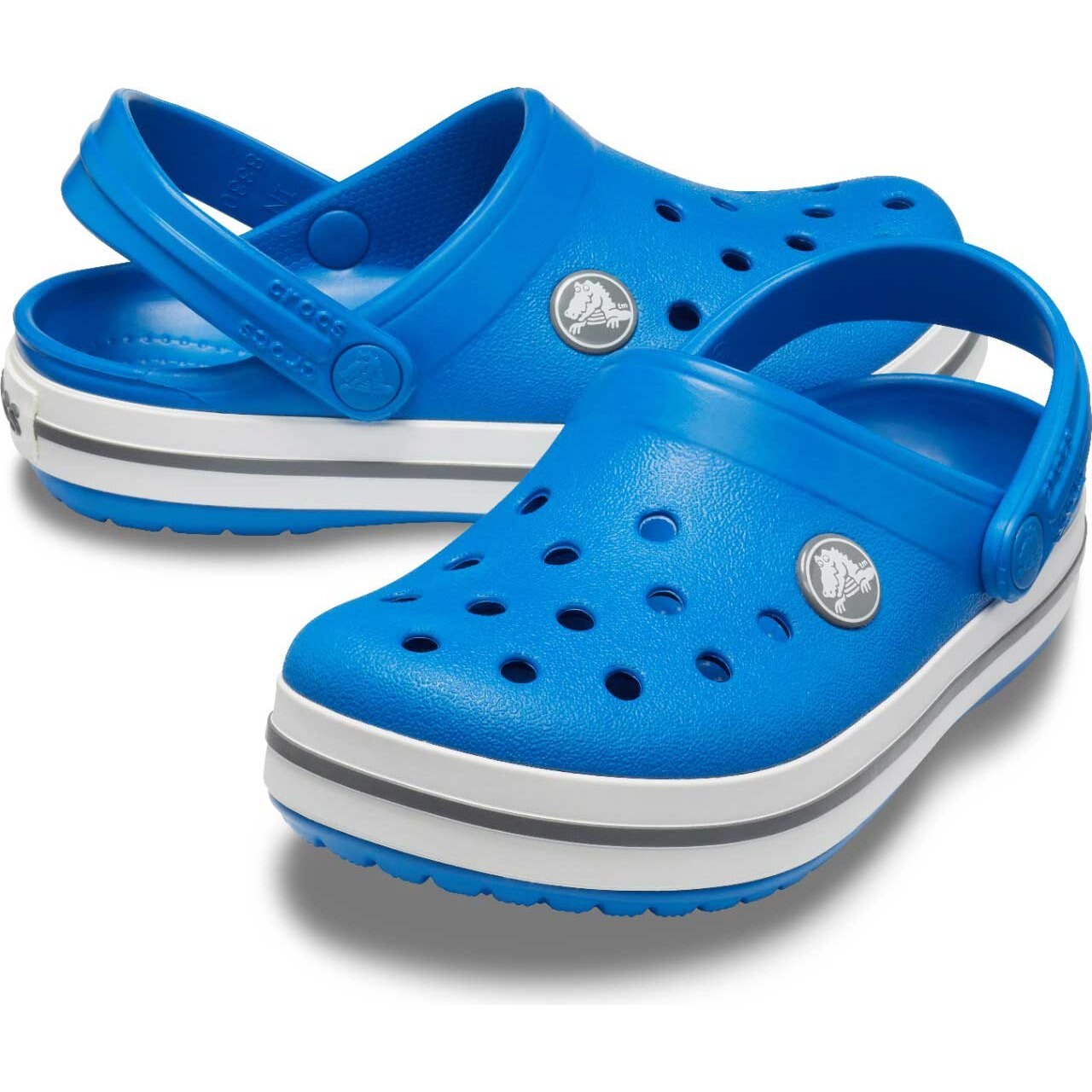 Sueco Croband Clog 15 23 Azul Crocs Para Nina Sears