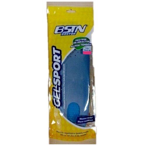 Plantilla Gel Sport Recortable Bstn para Mujer