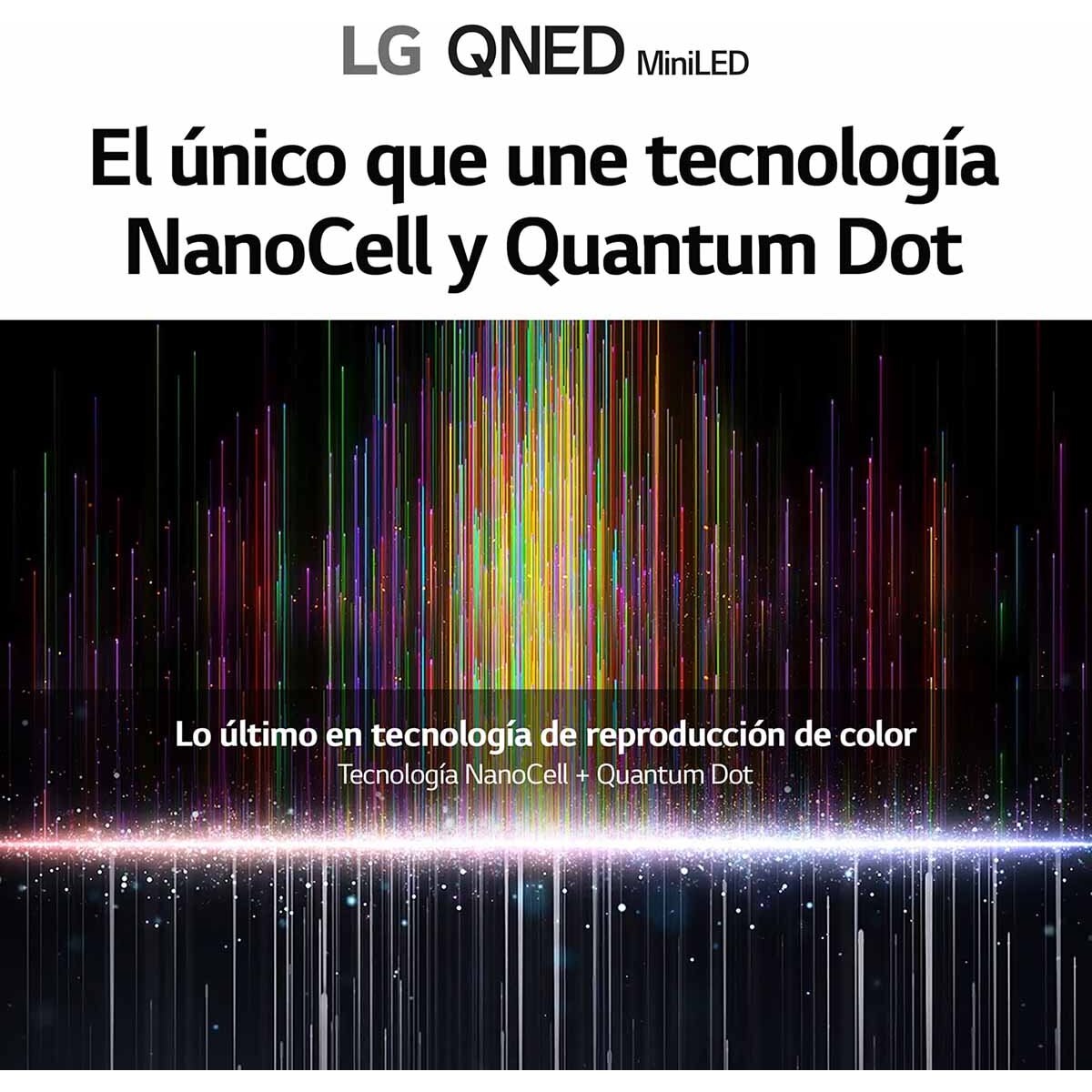 Pantalla 75" Qned Miniled LG 4K Ai Thinq 75Qned90Spa