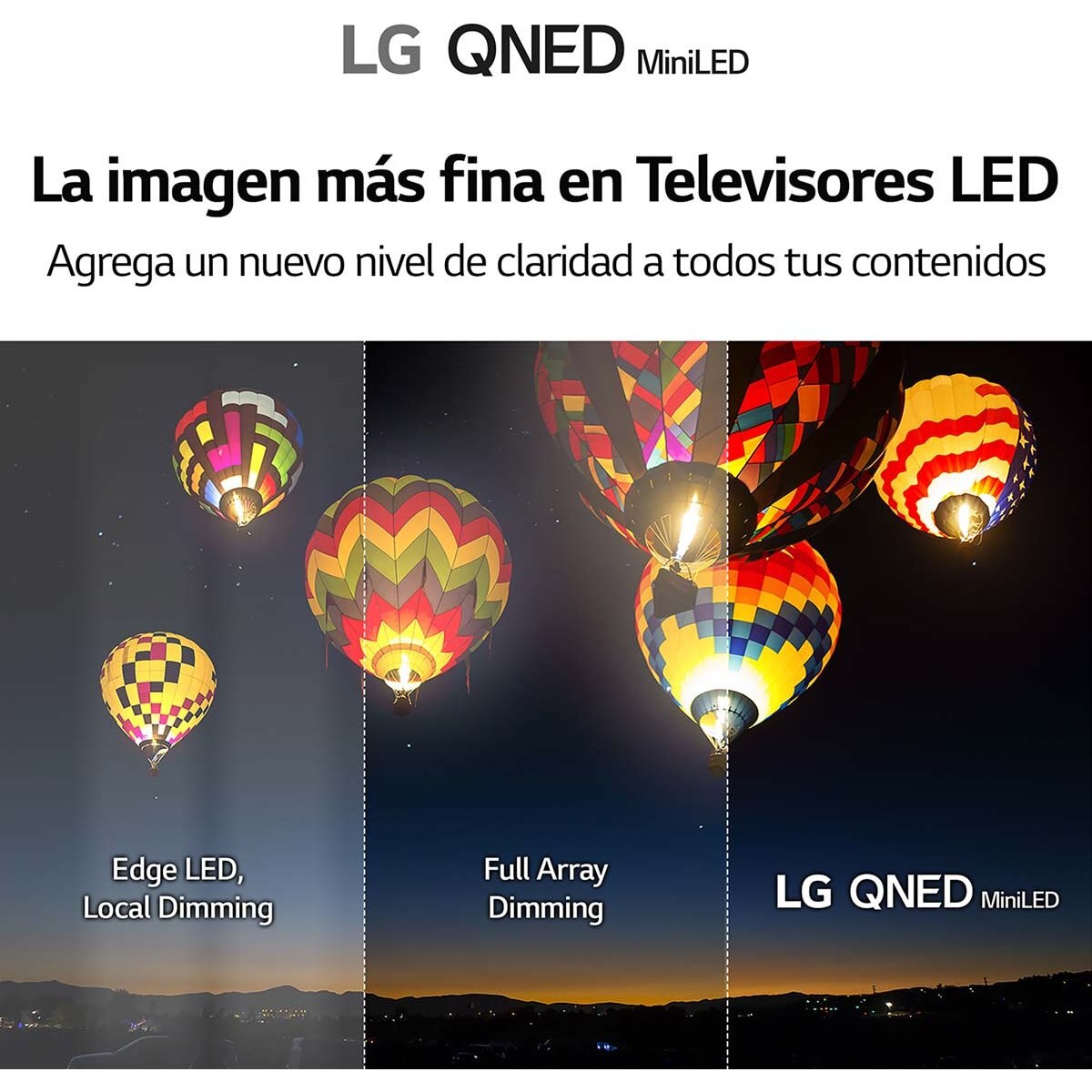 Pantalla 75" Qned Miniled LG 4K Ai Thinq 75Qned90Spa