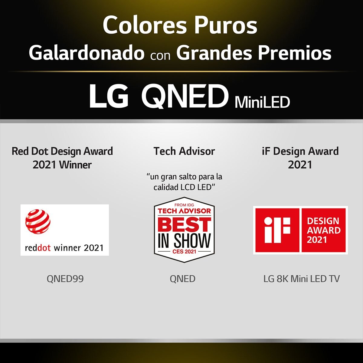Pantalla 75" Qned Miniled LG 4K Ai Thinq 75Qned90Spa