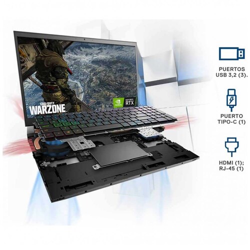 Laptop Gamer Dell Inspiron G15 5515 R7 16 512 Rtx3