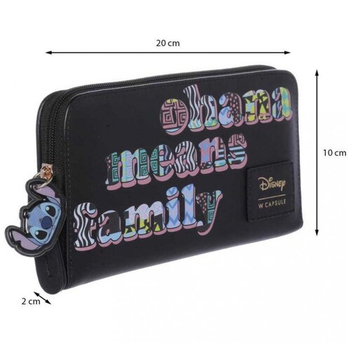 Cartera Zip Around W Capsule Stich Disney Hbecstasy56Cw