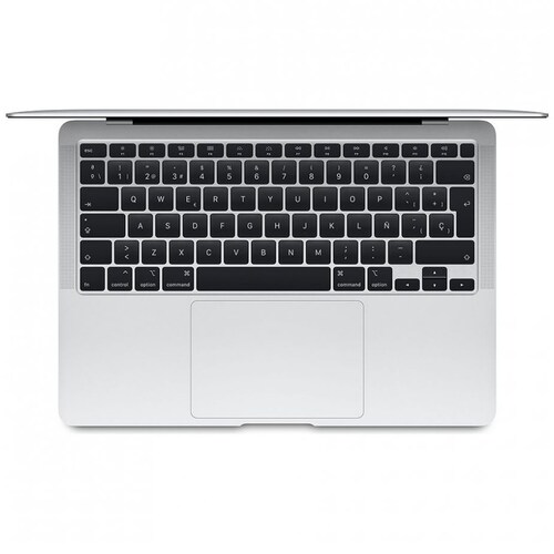 Macbook Air 13&quot; 256Gb Plata Teclado Espa&ntilde;ol M1 Mgn9