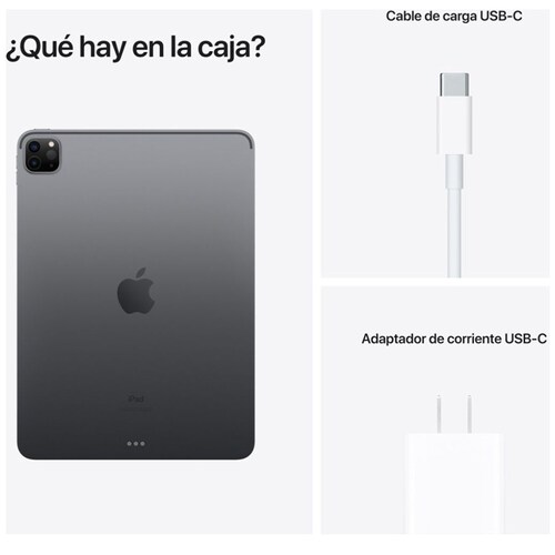 Ipad Pro 11" 256Gb 3A Gen Wi-Fi Mhqu3Lza Gris Espacial