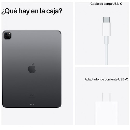 Ipad Pro 12.9" 256Gb 5A Gen Wi-Fi Mhnh3Lza Gris Espacial